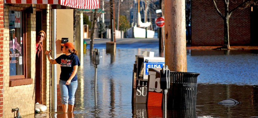 Downtown Annapolis has experienced more flooding in recent years.