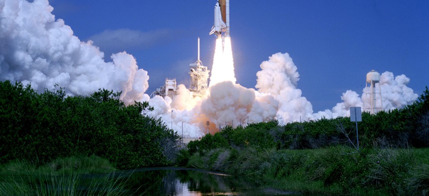 Atlantis launched from Florida's Cape Canaveral in 2006.