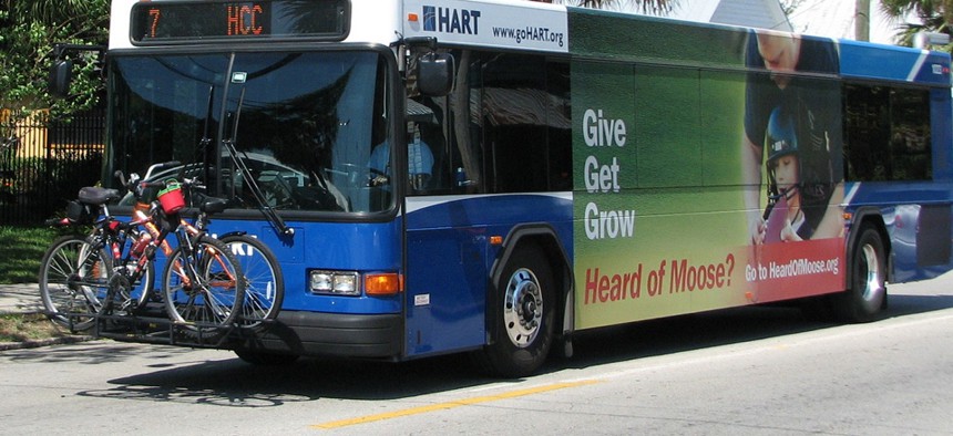 Tampa's HART buses were part of the study.