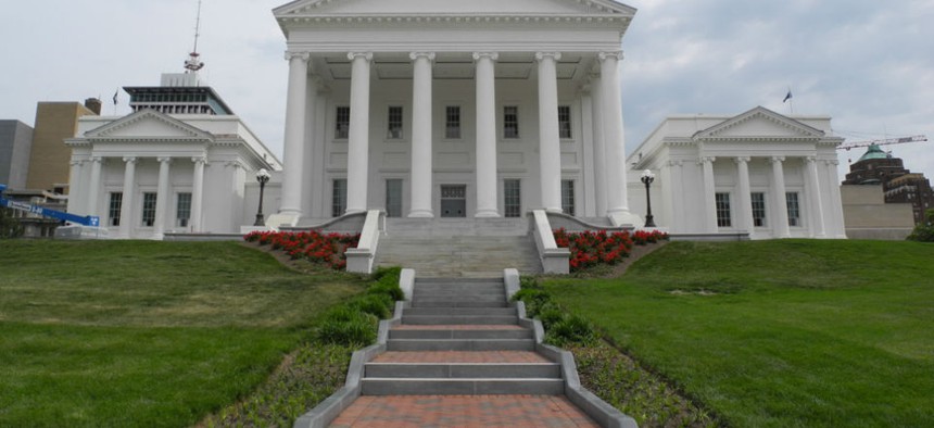 Virginia state capitol in Richmond.