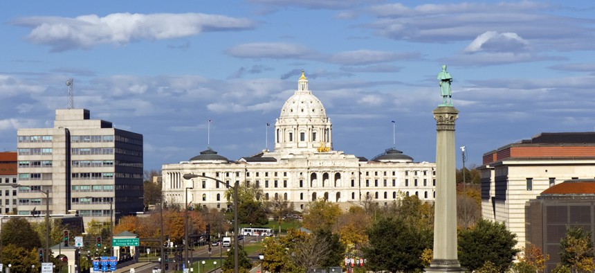 The Minnesota State Capitol in Saint Paul.