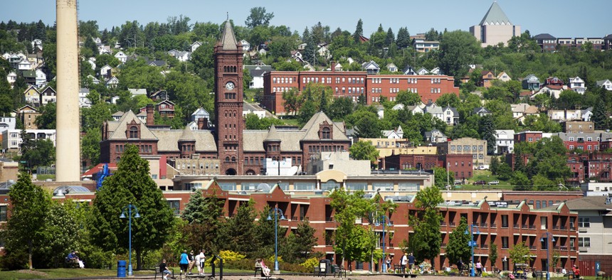 Duluth, Minnesota, is one of 26 Knight Cities.