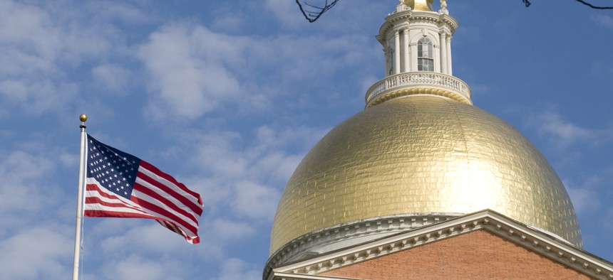 A Republican governor is coming into power at the Massachusetts State House.