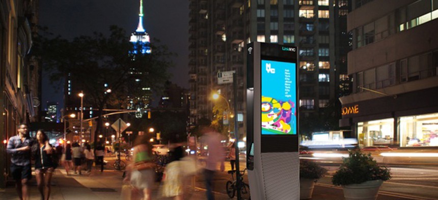 NYC unveils 'links'—the pay phones of the future.