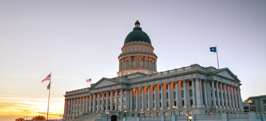 Utah's State Capitol in Salt Lake City