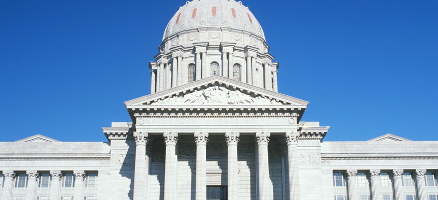 The Missouri State Capitol in Jefferson City.