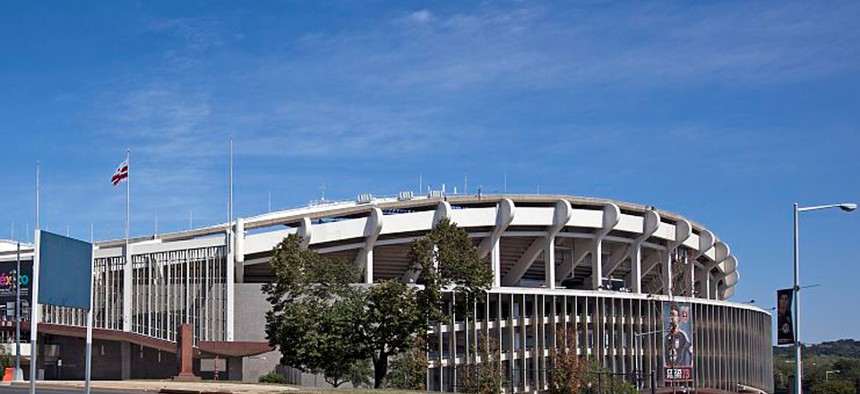 RFK Stadium is situated on land owned by the federal government.  