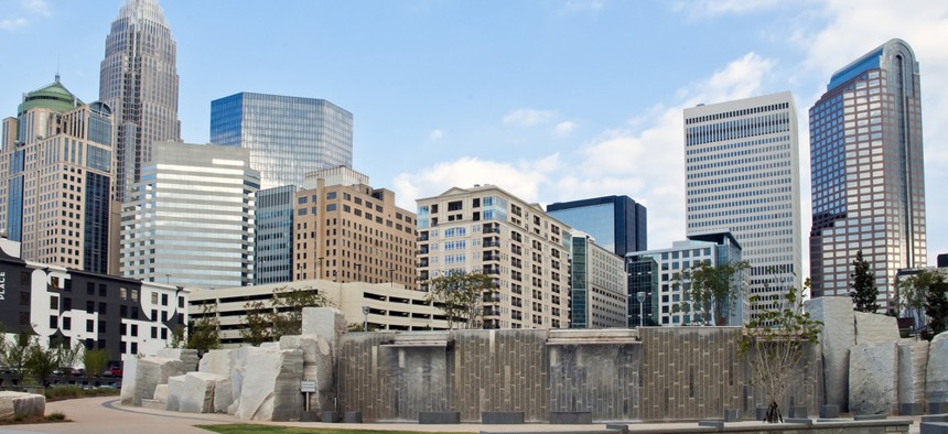 Charlotte's city center is among those outpacing city peripheries.