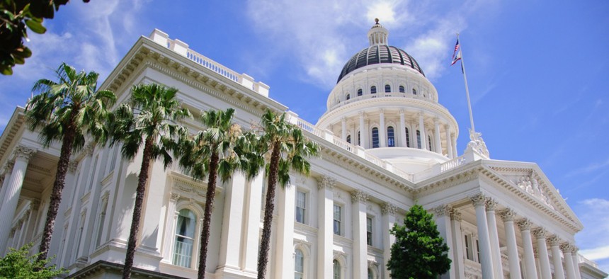 The California State Capitol in Sacramento