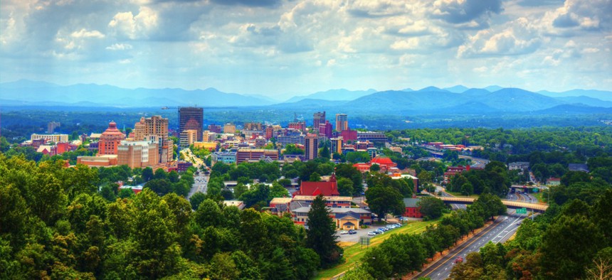 Asheville, North Carolina, won Amazon's City on a Cloud Innovation Challenge last year.