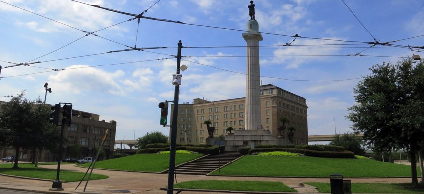 Lee Circle in New Orleans, Florida
