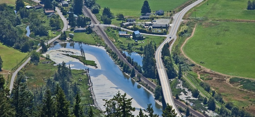 Blanchard, Washington, in Skagit County