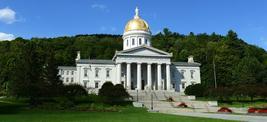 The Vermont State House in Montpelier