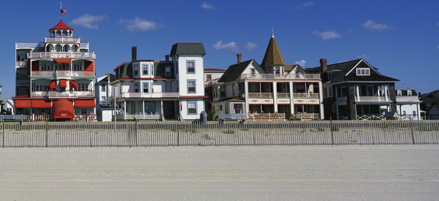 Beachfront homes in Cape May, New Jersey