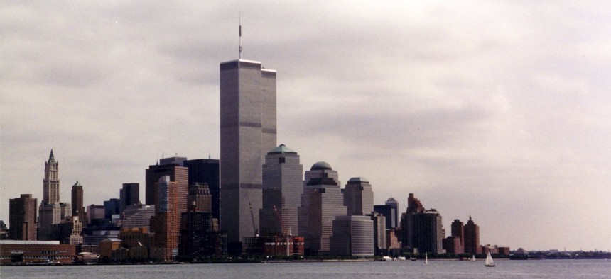 The World Trade Center, as seen in 1999.