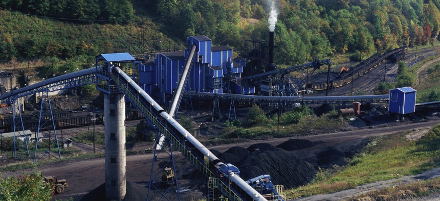 A West Virginia coal mine.