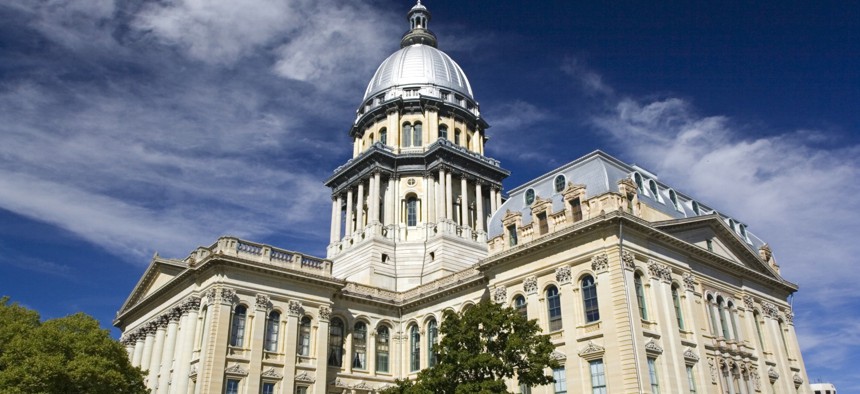 The Illinois State Capitol in Springfield.