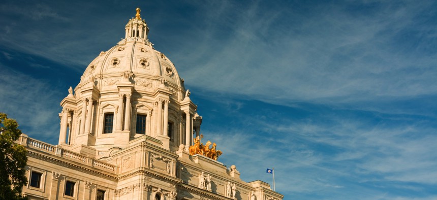 The Minnesota State Capitol in St. Paul