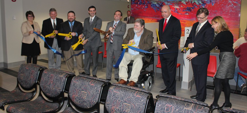 Municipal leaders gathered Thursday to open the City of Cincinnati's new Permit Center.