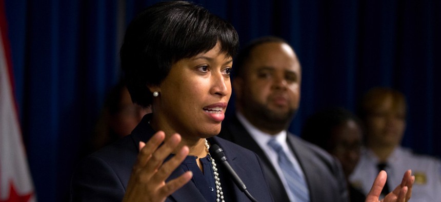 Washington Mayor Muriel Bowser speaks Dec. 15 about the release of police body camera footage related to the death of special education teacher Alonzo Smith.