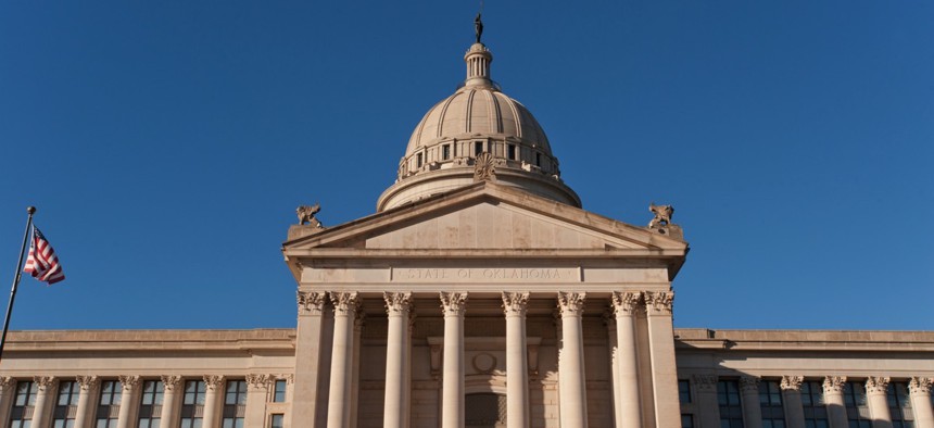 The Oklahoma State House. Oklahoma is one of the states considering imposing new sales taxes on a wide range of services. 