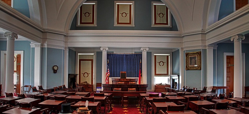 North Carolina Senate chamber