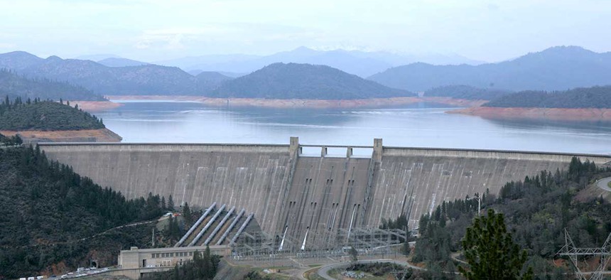 The Shasta Dam in 2008.