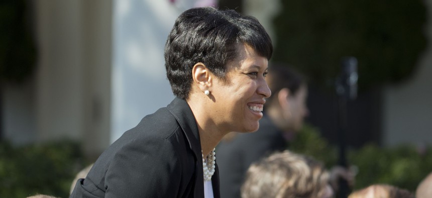 D.C. Mayor Muriel Boswer