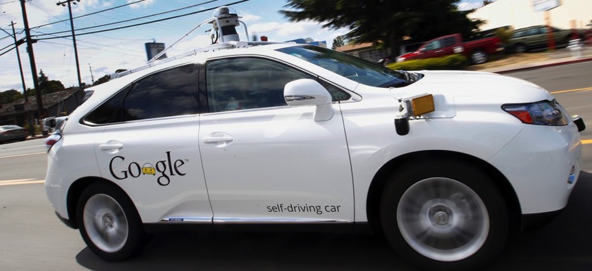 Google's self-driving Lexus