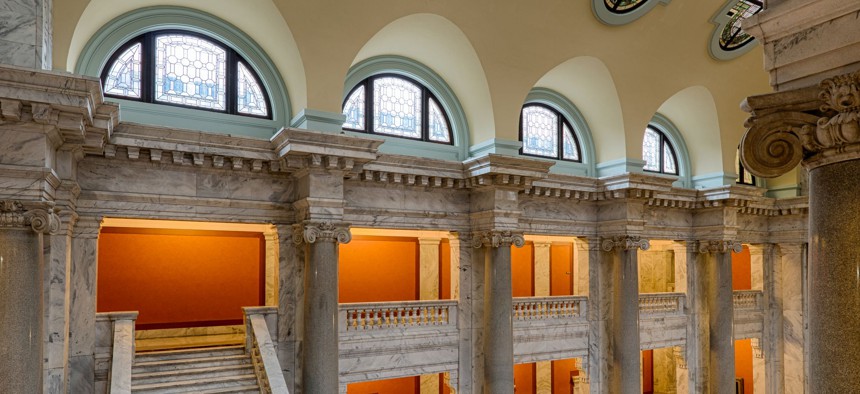An interior look at the Kentucky State Capitol in Frankfort.