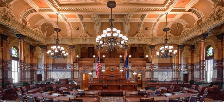 Kansas state Senate chamber