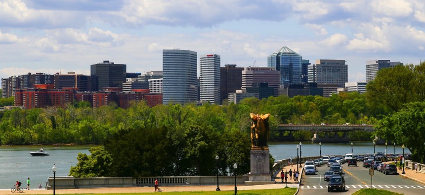 The Rosslyn neighborhood of Arlington, Virginia is home to several startups.