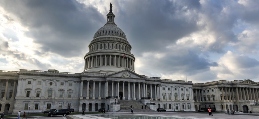 The United States Capitol Building. 