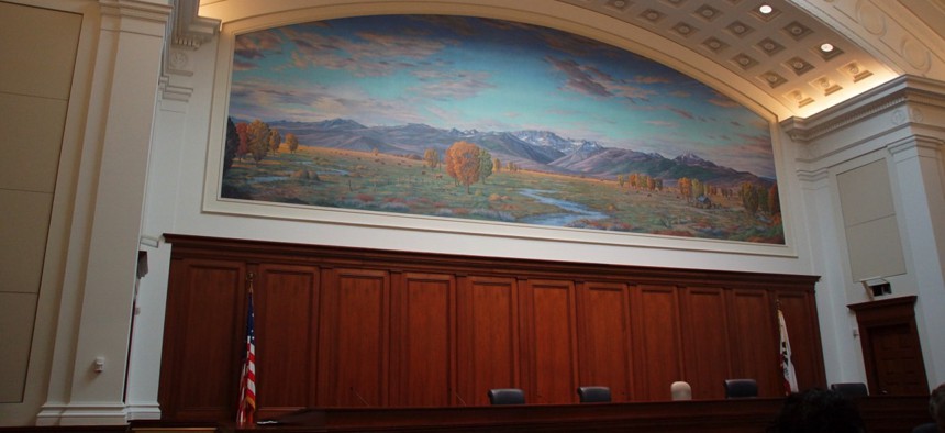 Supreme Court of California chamber