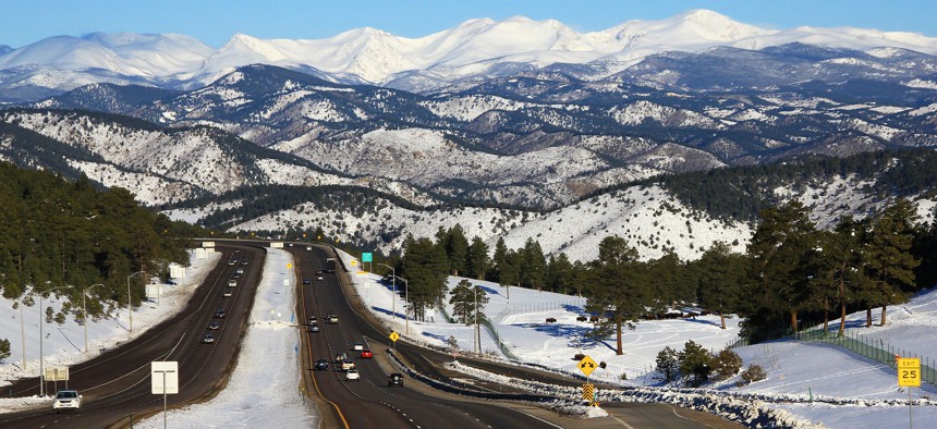 Interstate 70 in the Rocky Mountains