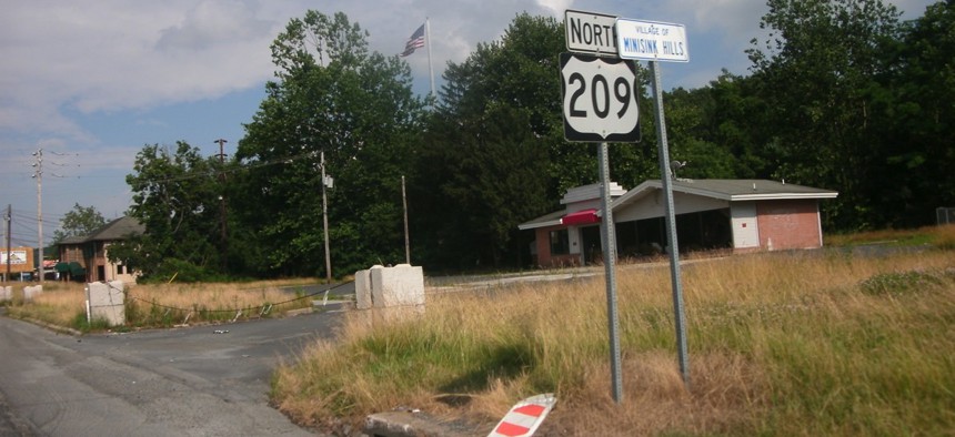 U.S. Route 209 in Monroe County, Pennsylvania.