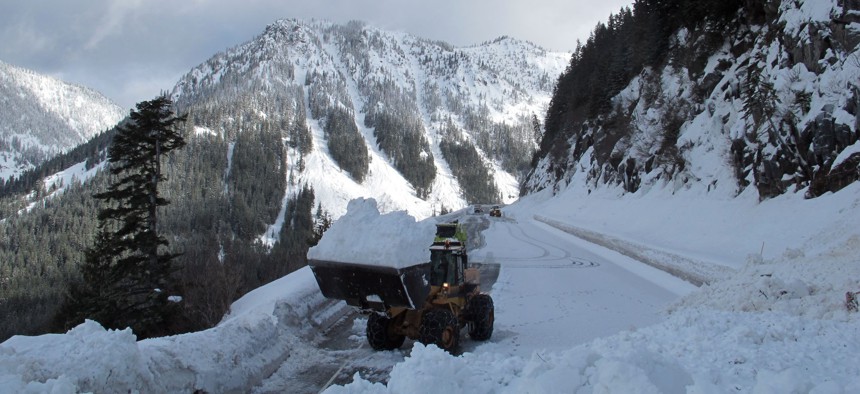  In winter, Stevens Pass and other mountain crossings in Washington state can make it difficult to travel to Olympia from areas east of the Cascades.