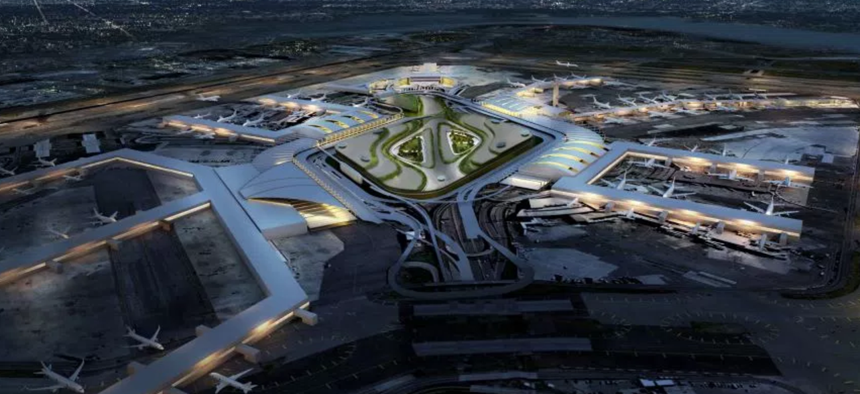 New York Gov. Andrew Cuomo has a big vision to transform JFK Airport.