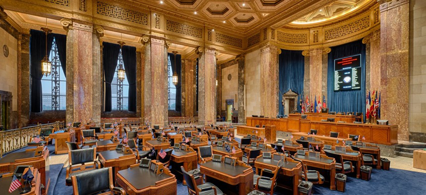 Louisiana's Senate chamber