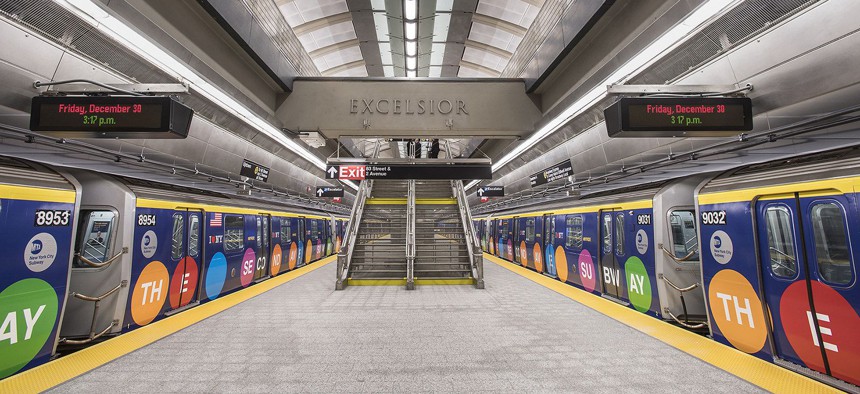 The 86th Street Station of the Second Avenue Subway in New York City.