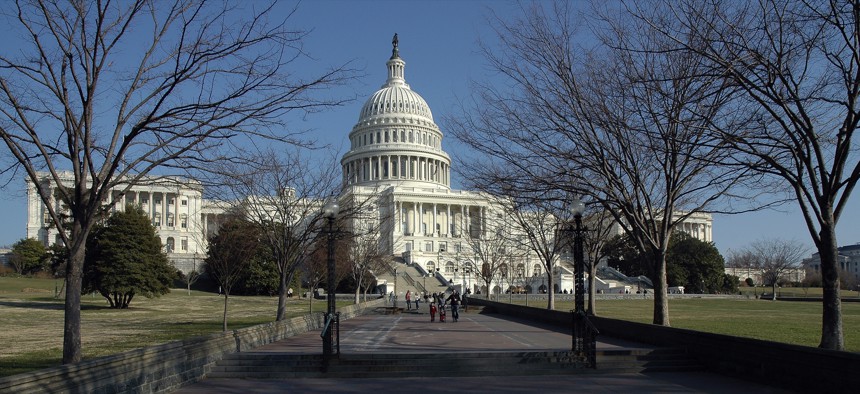The United States Capitol Building. 
