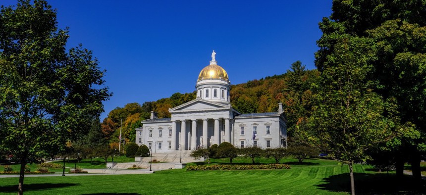 The Vermont State House. 