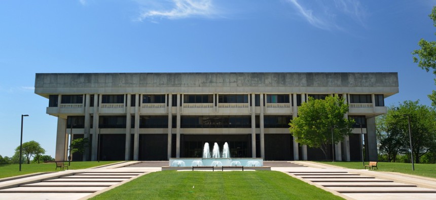 The Kansas Judicial Center building. 