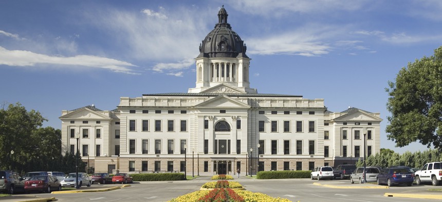 South Dakota State Capitol. South Dakota is one of seven states that have proposed legislation to ban the use of the death penalty for those with severe mental illnesses. 