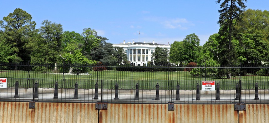 The White House South Lawn