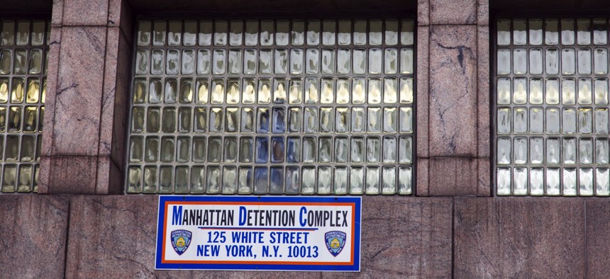 The Manhattan Detention Complex.