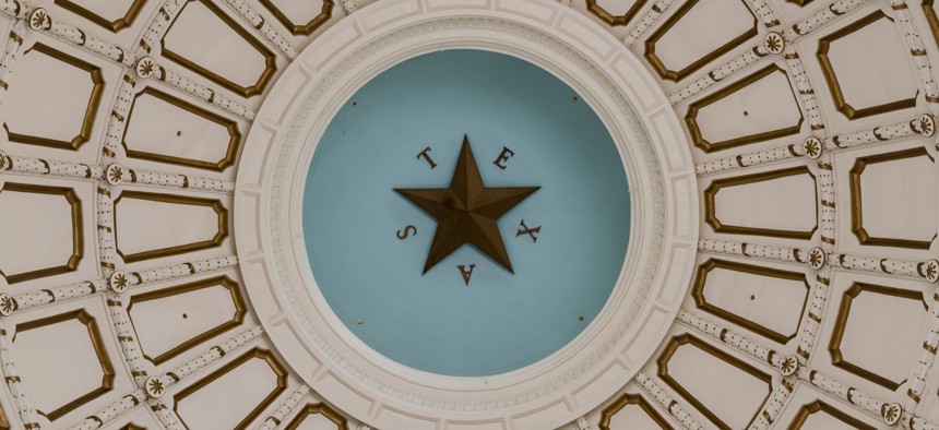 The Rotunda of the Texas State Capitol in Austin.