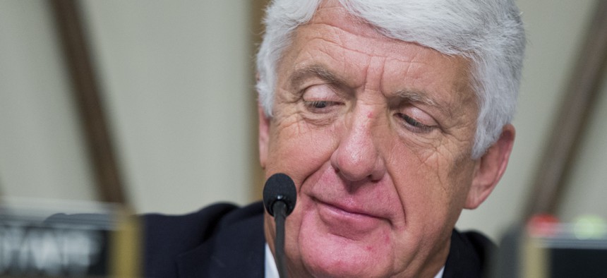 U.S. Rep. Rob Bishop, R-Utah, presides over an oversight hearing on Capitol Hill in Washington in 2016.