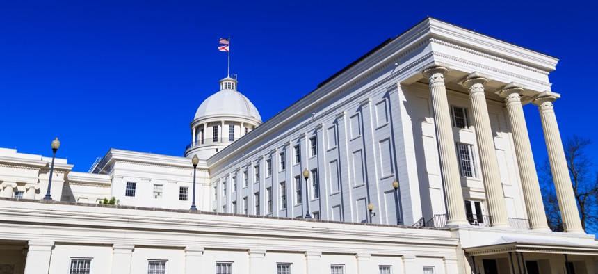 The Alabama State Capitol in Montgomery