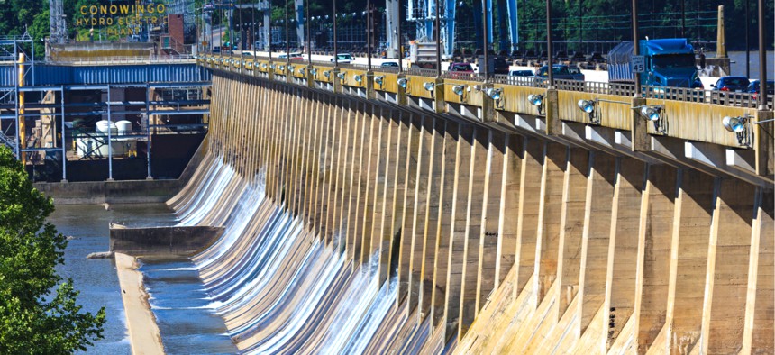 The Conowingo Dam in Maryland